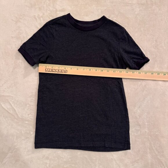 Urban Pipeline Navy Ultrasoft Ringer Tee Shirt Boys Size Small - Picture 4 of 5